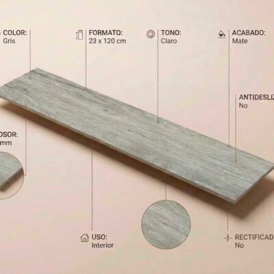 Azulejo porcelanico imitacion madera