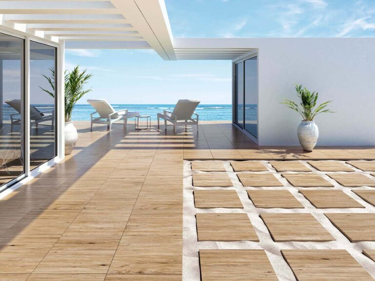 suelo porcelanico madera balau natural