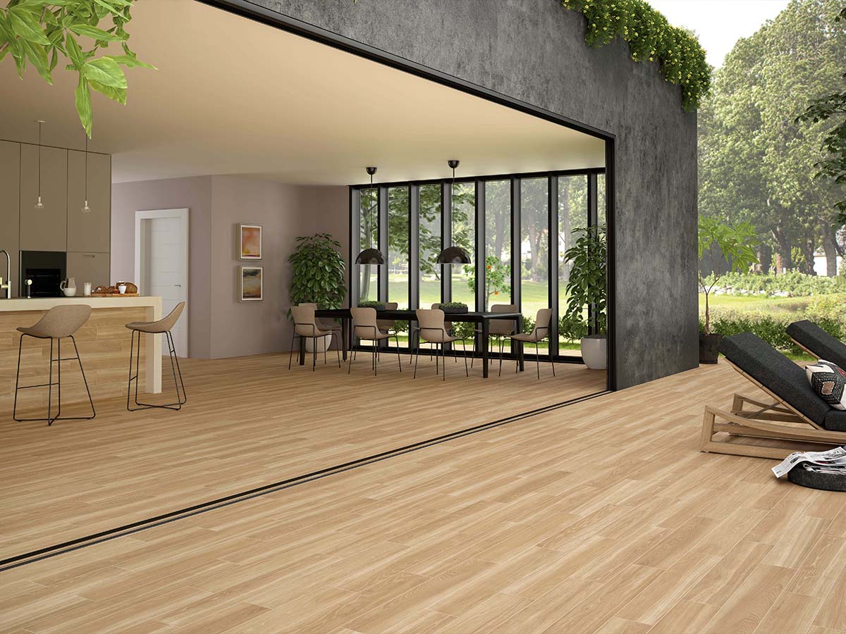 Porcelánico Kimberley Roble 23×120 cm MT Inout