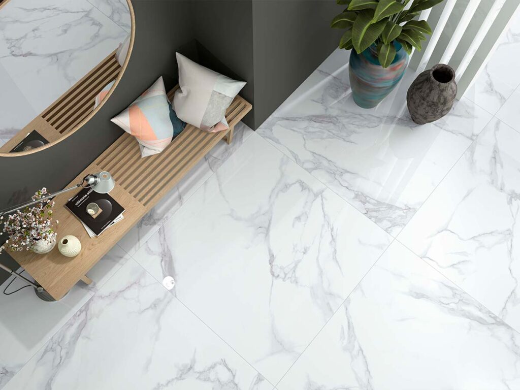 Porcelánico Purity White 60x120 cm PUL Rect