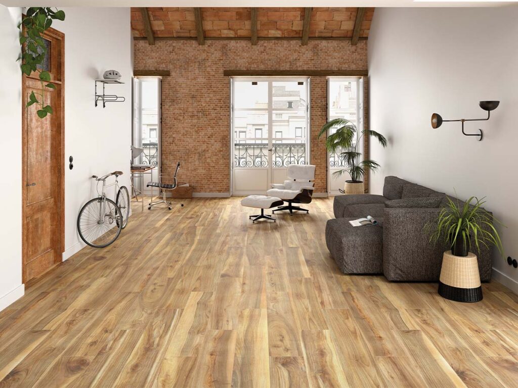 suelos ceramicos efecto madera sabik miel