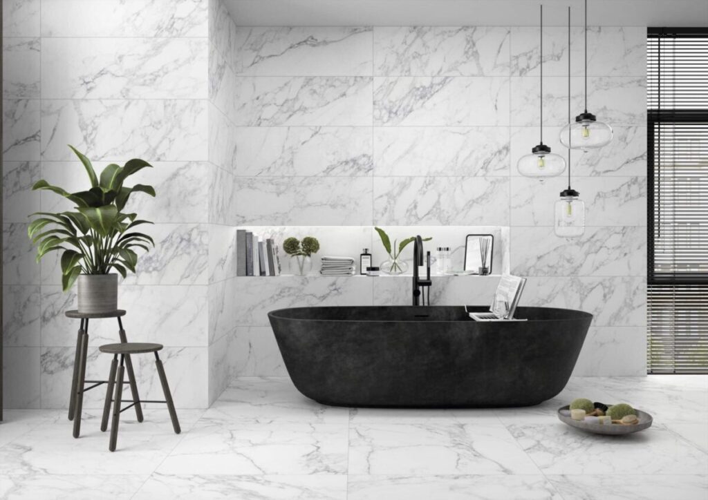 Suelo baño porcelanico