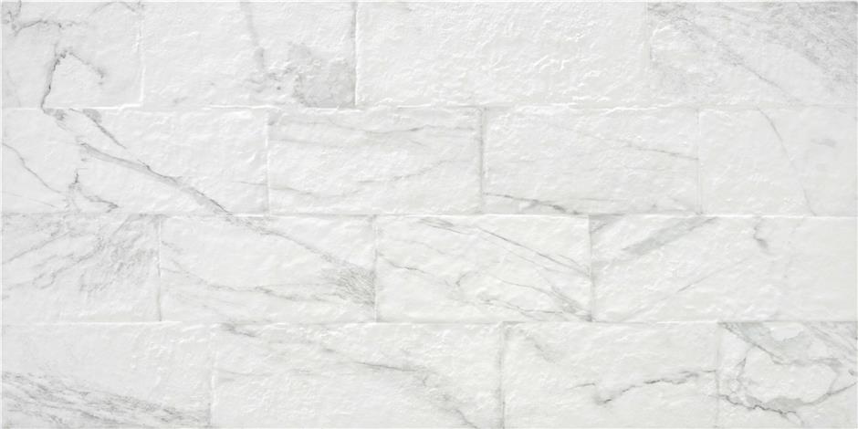 Azulejo porcelánico blocs marble white 60x120