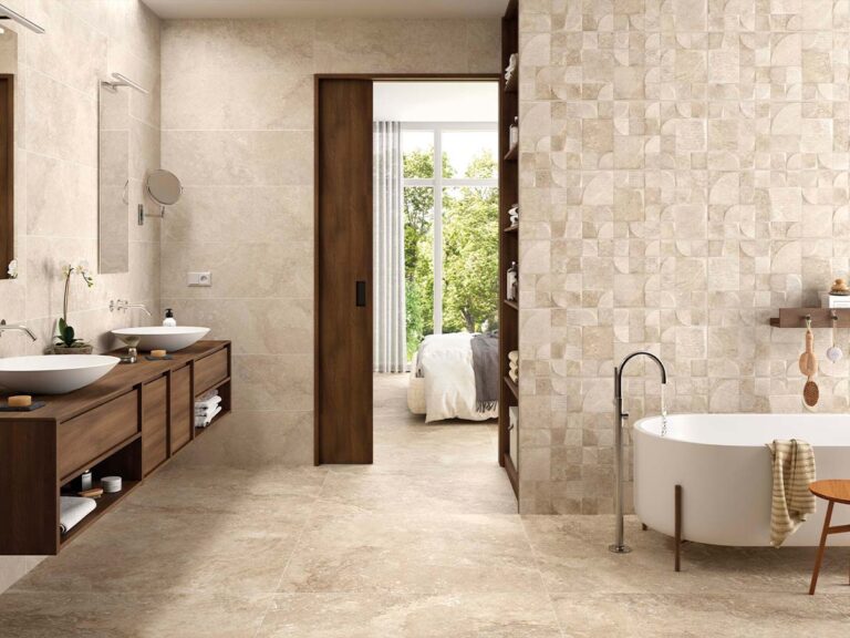 Porcelánico Rockstone Beige  60x120 cm MT Rect Inout