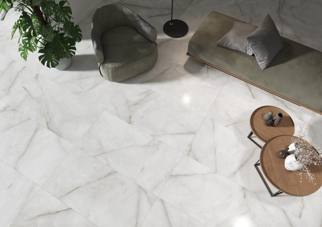 Suelo porcelánico brillo