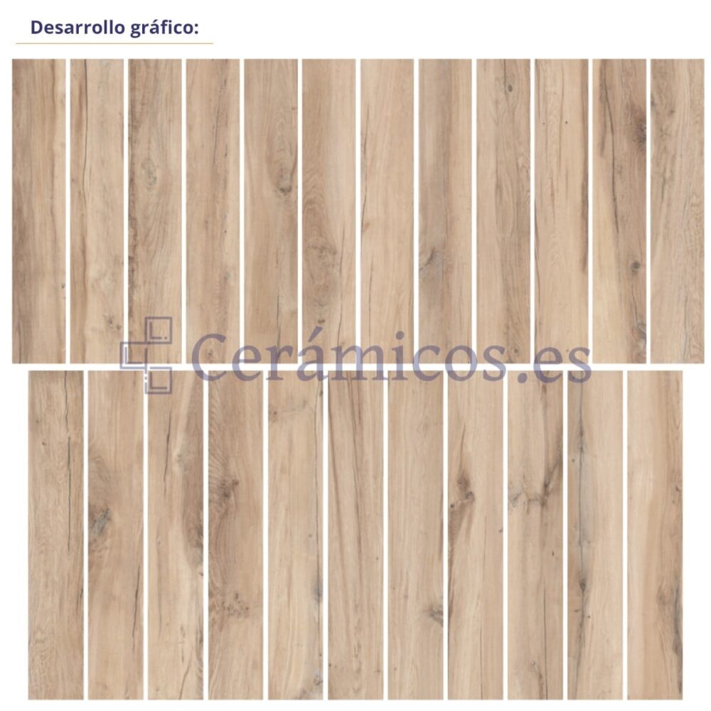 Porcelánico Blaze Haya 15×90 cm MT