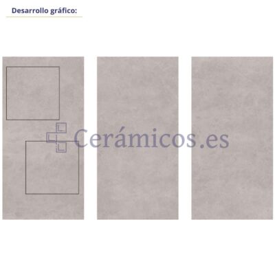 Suelo porcelánico Flix efecto cemento gris 75x75 cm C1 ARTENS