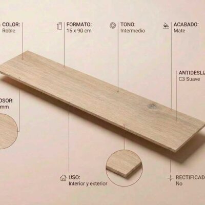 Porcelanico Civic Roble