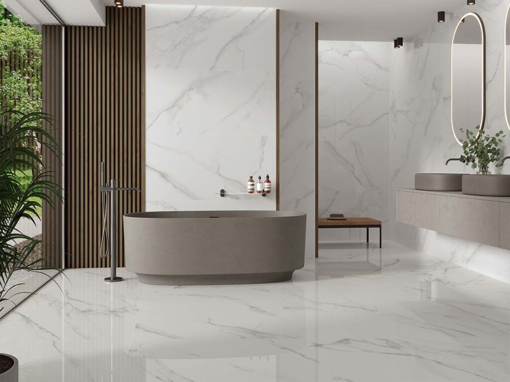 Baños de lujo: 9 claves de diseño y materiales premium (guía completa)