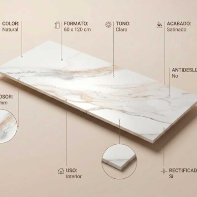 Azulejo porcelánico Lumiere
