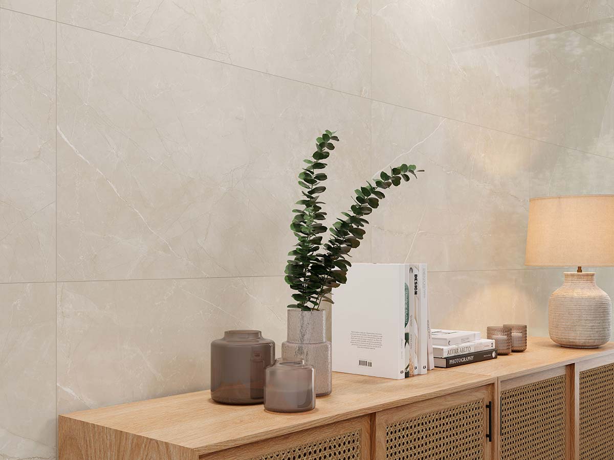 Porcelánico Milden Ivory 60x120 Cm SAT Rect | Ceramicos .es