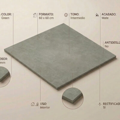 Azulejo porcelánico Pursue Green