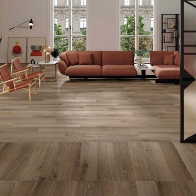 suelo porcelánico efecto madera civic brown
