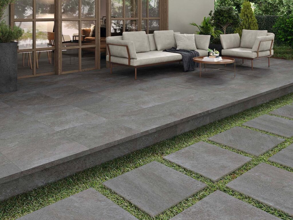 Porcelánico Triunfo Graphite 60x120 cm MT Rect Inout