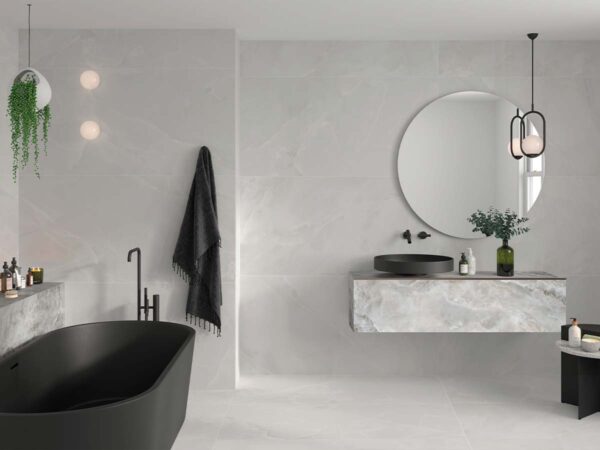 Porcelánico Scarlet Soft White 100x100 cm MT Rect