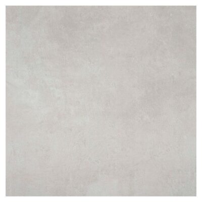 baldosa efecto cemento indeed silver de color gris claro en formato cuadrado con textura mate