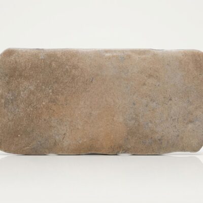 Baldosa rústica Benisa Teja de color tierra con textura