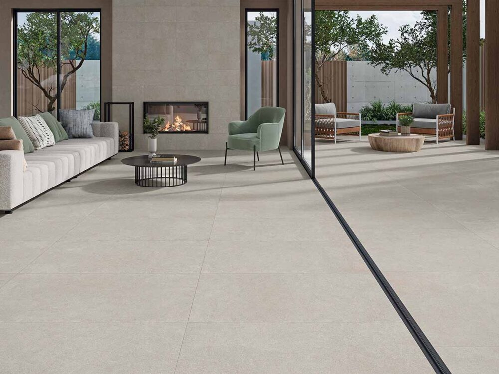 Porcelánico Hardy Pearl 100×100 cm MT Rect Antid