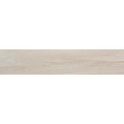 Primer plano del porcelánico Torvik Blanco con efecto madera de estilo nórdico.
