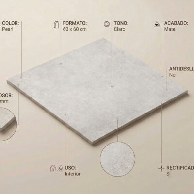 Porcelanato Feroe Pearl 60x6