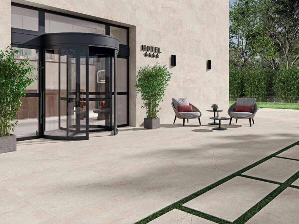 Porcelánico Sumum Beige 100x100 cm MT Rect Antid