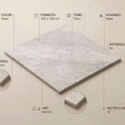 Suelo porcelánico Nuances Pearl
