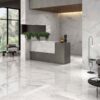 suelo imitacion marmol pulido even white