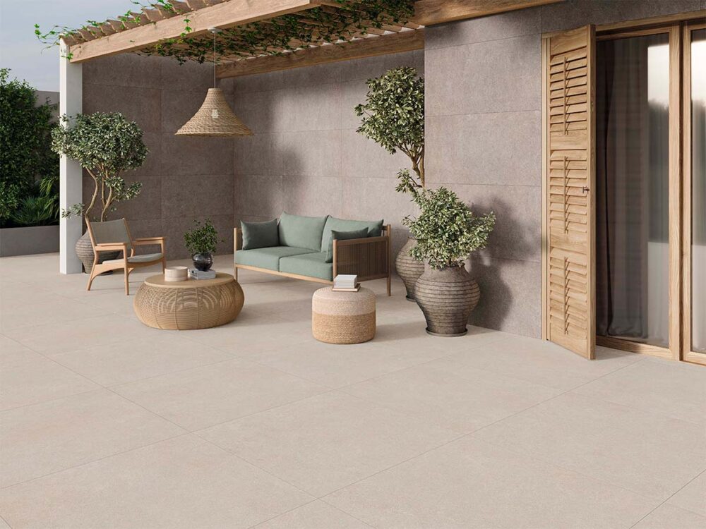 Porcelánico Hardy Ivory 100×100 cm MT Rect Antid