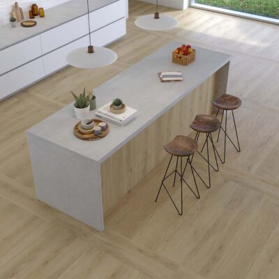 suelo porcelanico efecto madera versat haya