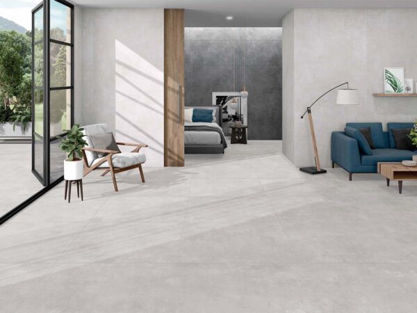 Porcelánico Indeed Ash 60x60 cm MT Rect Inout