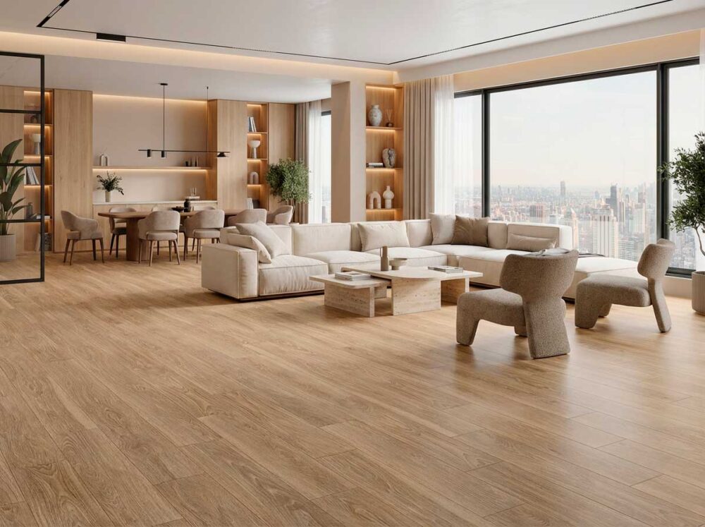 Porcelánico Kael Roble 23×120 cm MT Rect