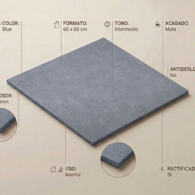 Suelo porcelánico Pursue Blue