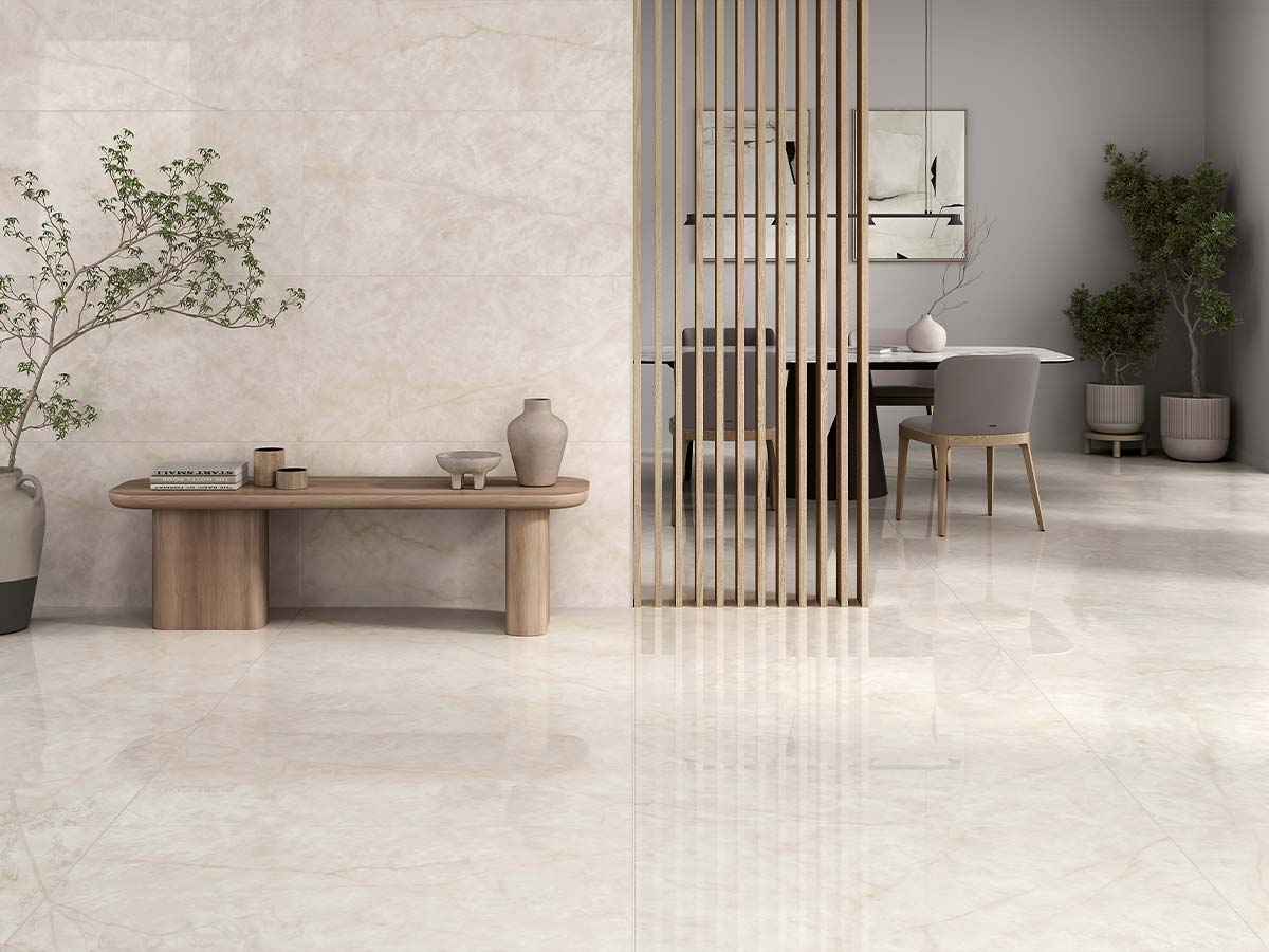 Porcelánico Doncella Ivory 60x120 Cm PUL Rect | Ceramicos.es