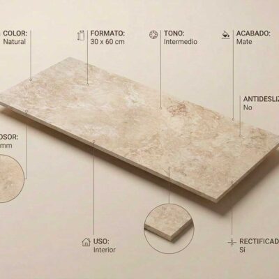 Baldosa de porcelanato