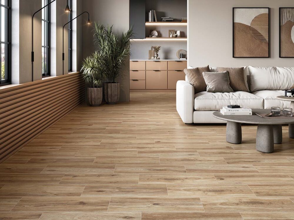 Porcelánico Telma Roble 23×120 cm MT Rect