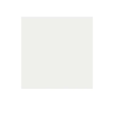 Baldosa porcelánica blanca lisa en acabado mate