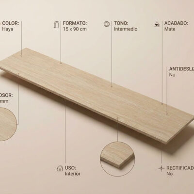Porcelanico imitacion madera Kyndal Haya