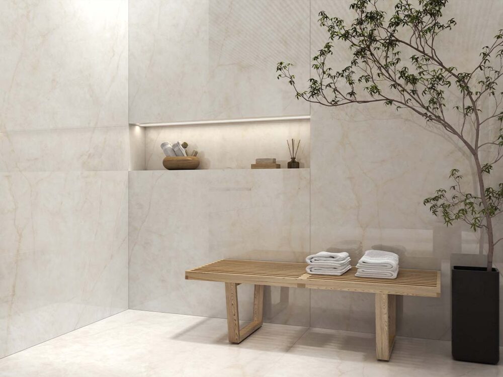 Porcelánico Doncella Ivory 60×120 cm PUL Rect