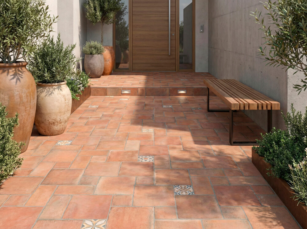 Porcelánico Benissa Terracota 30,4×30,4 cm MT Antid