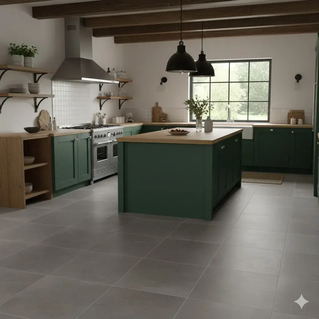 ¿Suelo porcelánico o vinílico para tu cocina? La guía definitiva para acertar en tu reforma