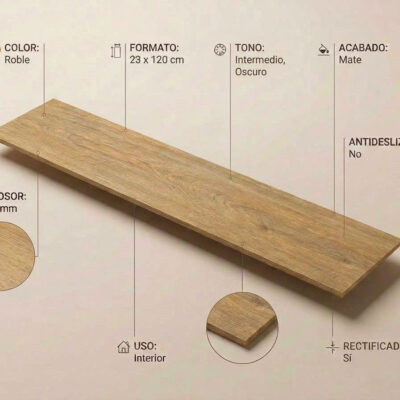 Placa de porcelanico Haspe Rob