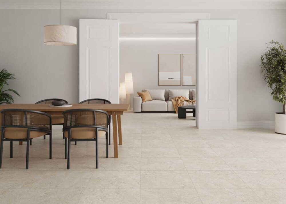 Porcelánico Gobi Cream 60×60 cm MT Rect