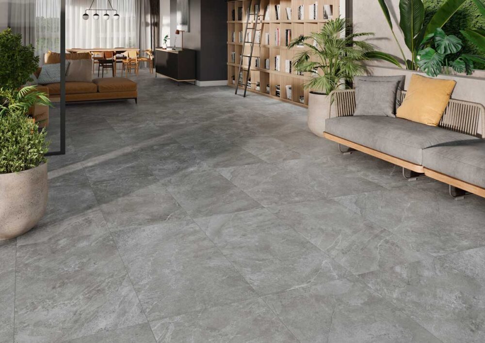 Porcelánico Indic Grey 60×60 cm MT Rect Nanotech