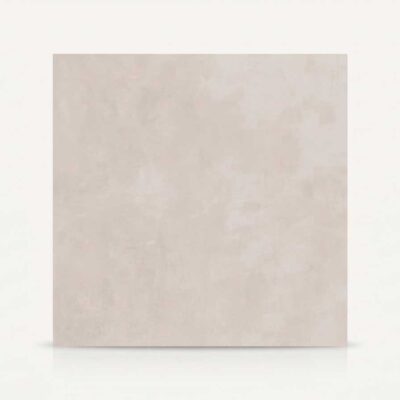 Rachola porcelánica Columbia Grey con textura de cemento sobre fondo blanco.