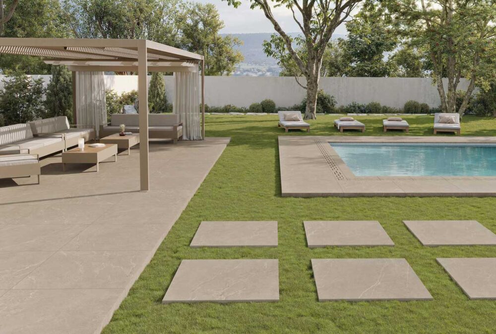 Porcelánico Lithos Sand 60×120 cm MT Rect