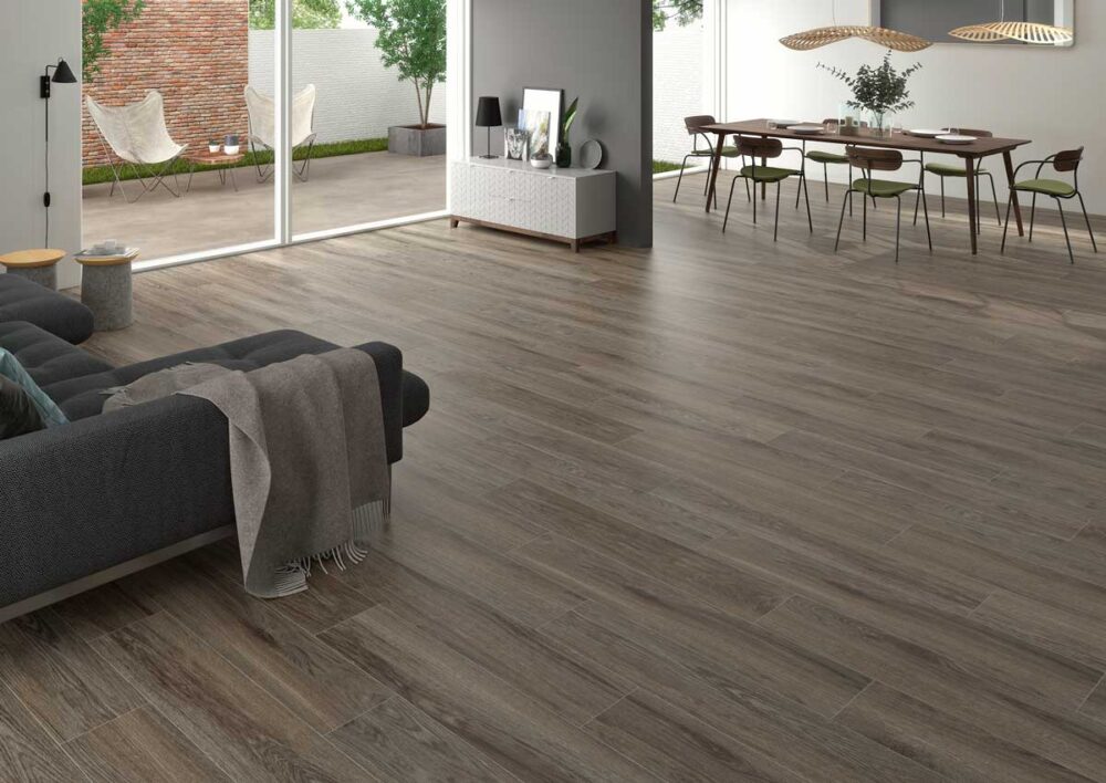 Porcelánico Ninsba Brown 23×120 cm MT Rect