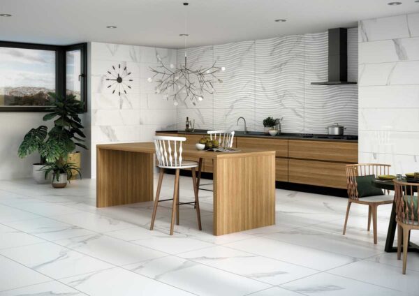 Porcelánico Pune Blanco 60x120 cm MT Rect