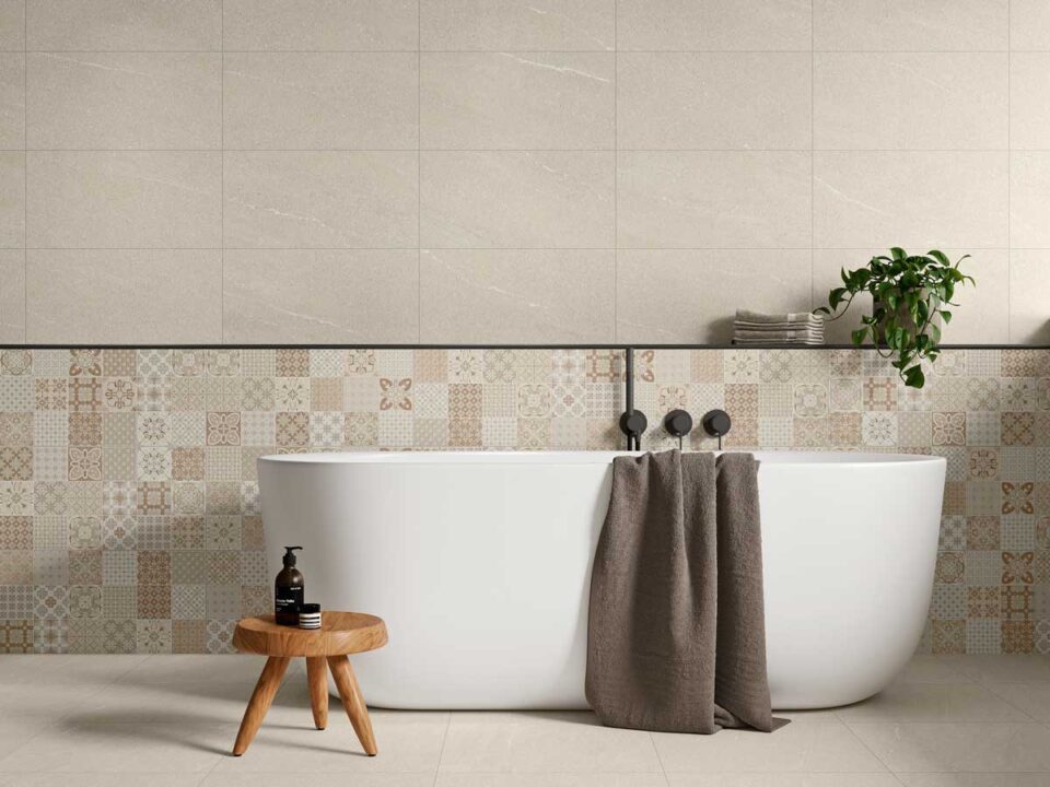 Porcelánico Halton Cream 60×120 cm MT Rect