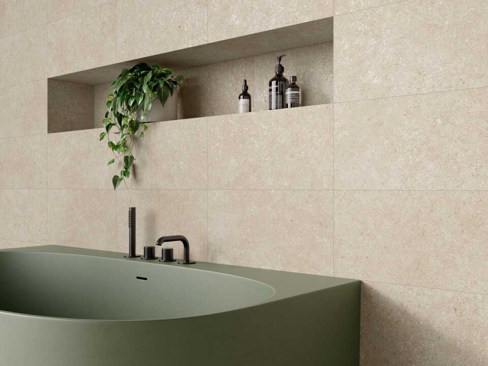 Porcelánico Lomma Beige 100×100 cm MT Rect