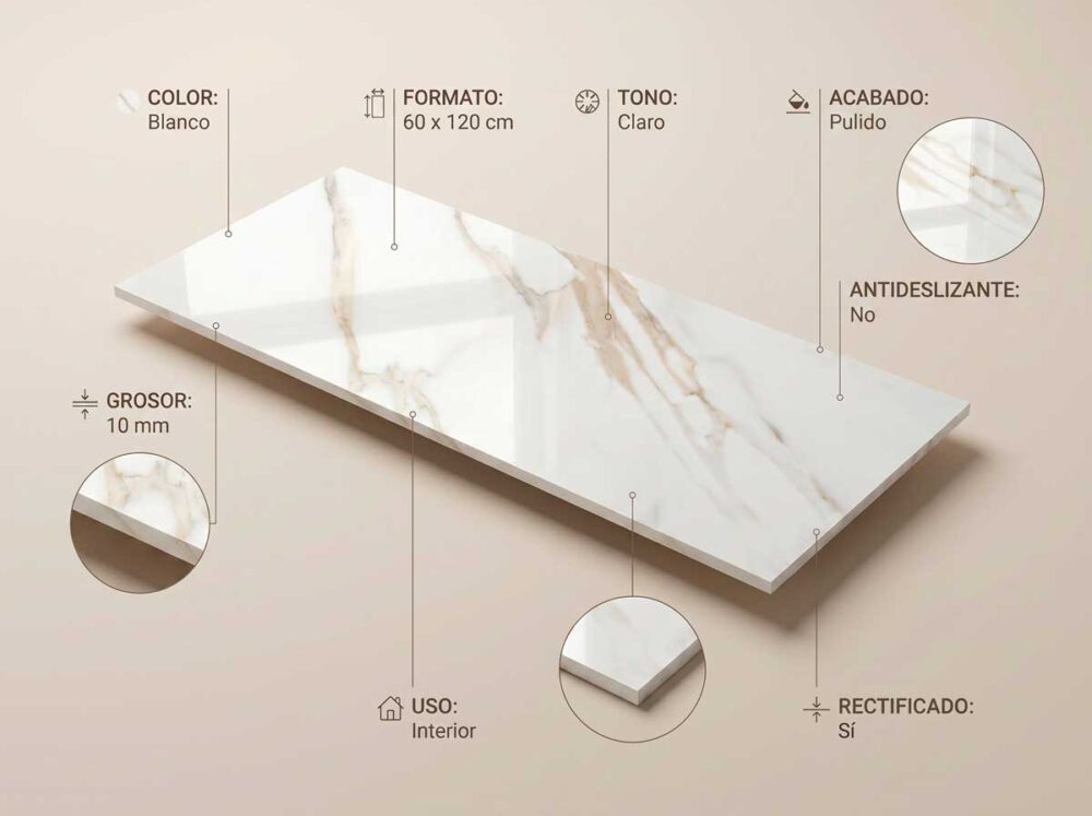 Porcelánico Antik 60×120 cm PUL Rect